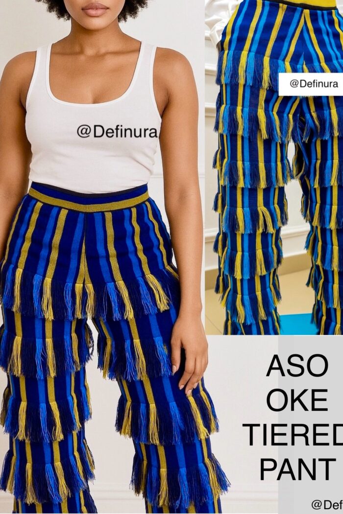 The Aso Royale Tiered Pant