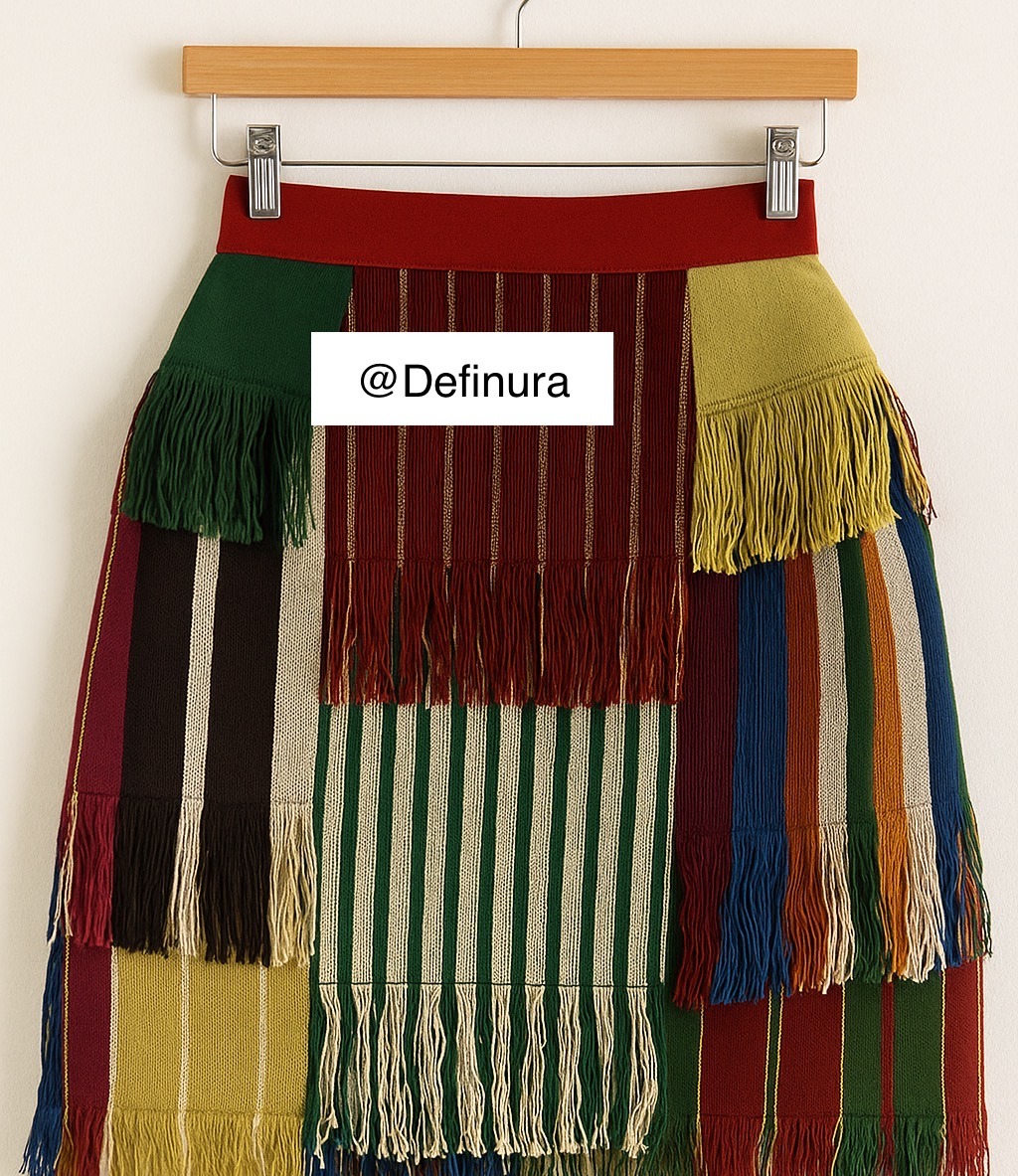 The Àwọ̀ Patchwork Skirt