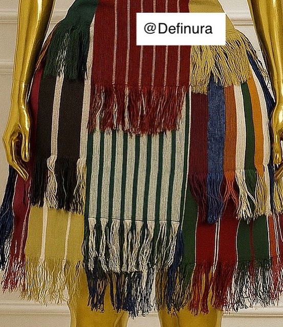 The Àwọ̀ Patchwork Skirt - Image 2